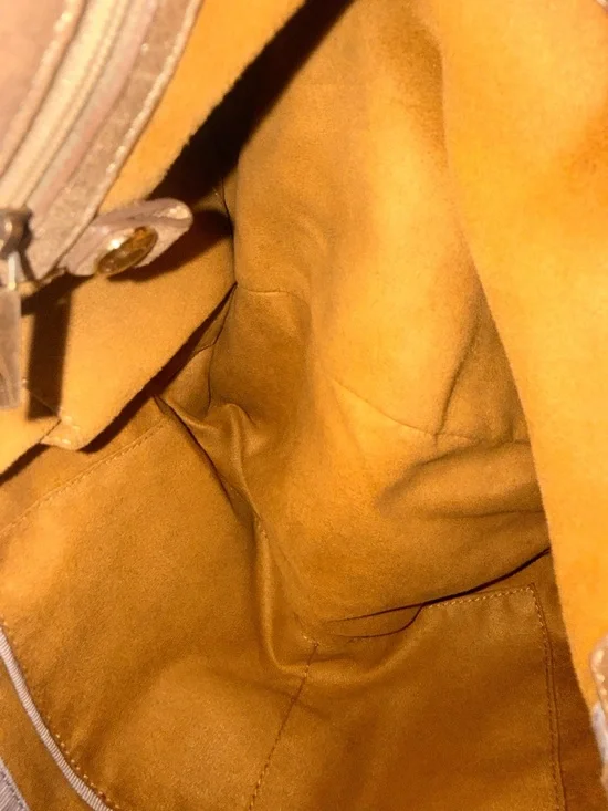 Jimmy Choo Bardia Perforated Shimmer Suede Buckle Strap Hobo Shoulder Bag - Picture 14 of 14